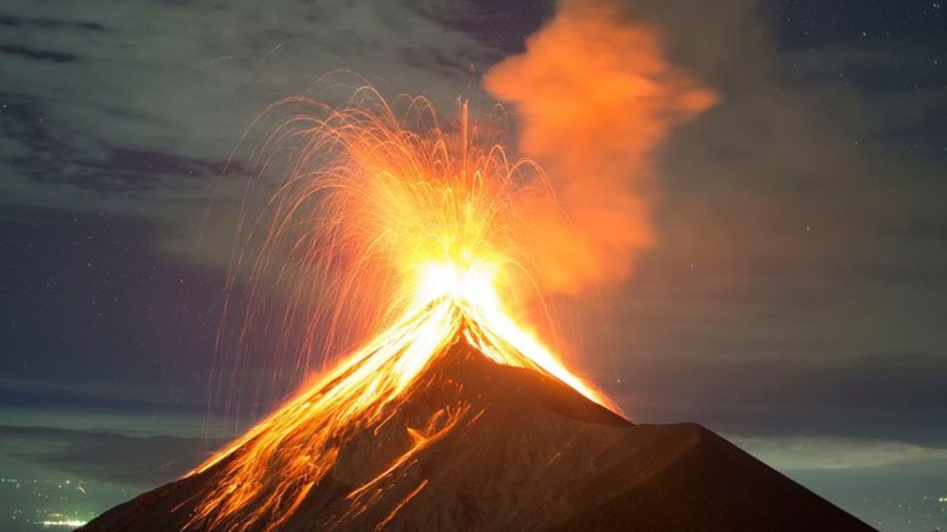 Gunung Fuego: Stratovolcano Aktif yang Terletak di Guatemala