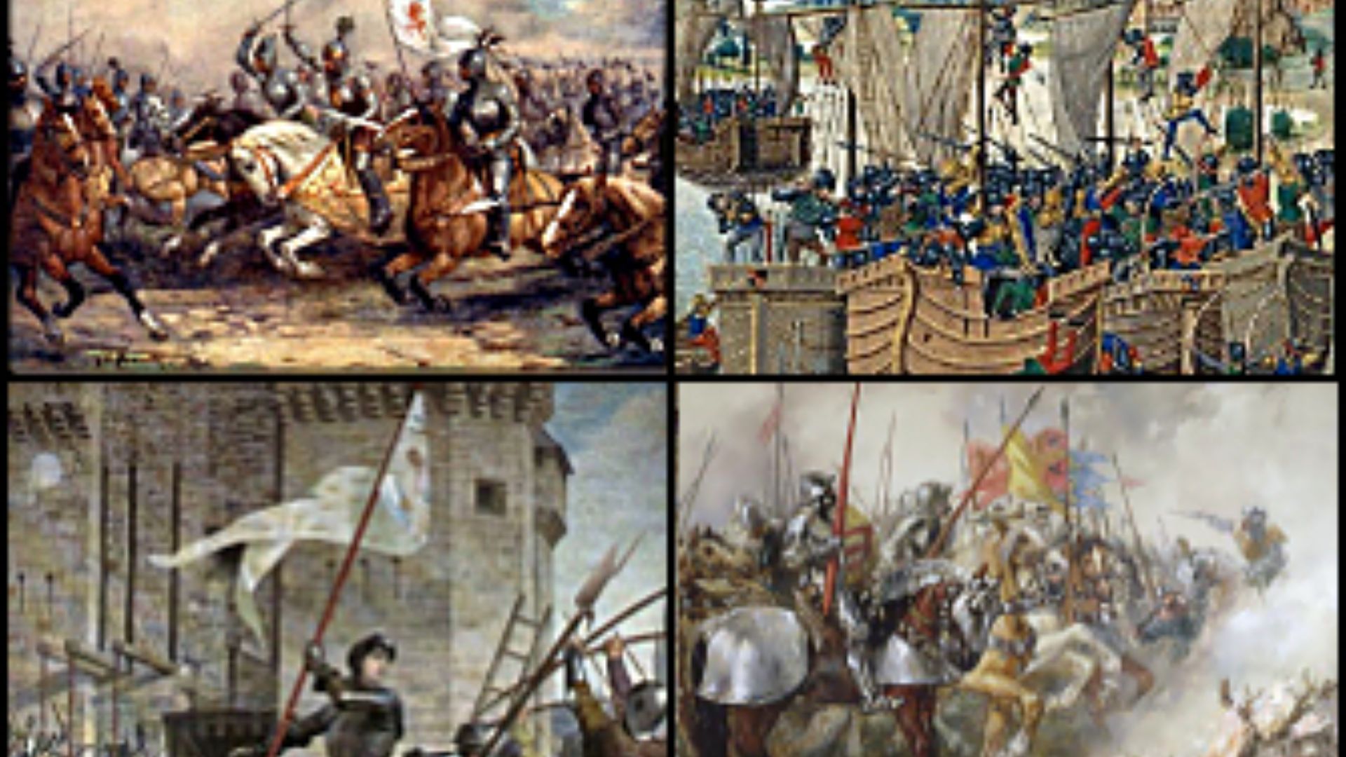Perang Seratus Tahun: Serangkaian Konflik Inggris dan Perancis